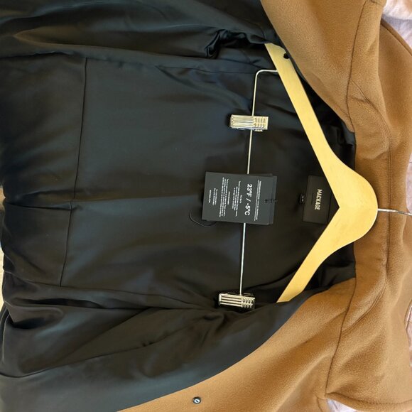 Mackage Elodie Wool Coat Size XS in Camel - Picture 11 of 16